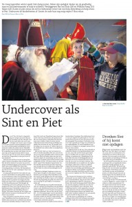 Sinterklaas en zwarte piet