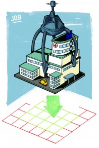 Tekening Job van der Molen